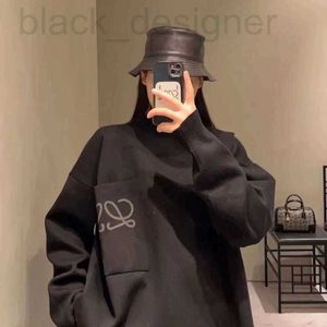 Damessweaters designer oversize truien damestrui heren damesmode borst grote ronde hals pullover sweatshirt casual losse gebreide trui J5YU