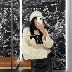 Pulls pour femmes Designer Femmes Designers Vêtements Pulls en laine de haute qualité broderie Pull femme avec le même automne hiver UUQS