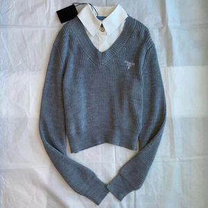 Dames Truien Mode Dames Designer Trui Gebreide Pullover Letter Borduurwerk Kleding met lange mouwen Herfst en Winter Warm