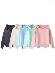 Pulls pour femmes Filles Casual Manches longues Élastique Beige Lâche Femmes 2024 Printemps Automne Mode Plissé Slash Cou Tricoté Pull Doux