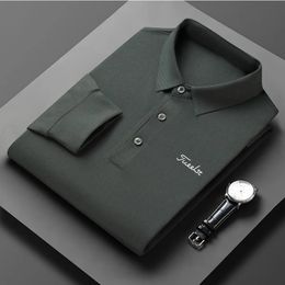 Suéteres para mujer Ropa de golf Primavera Otoño Manga larga para hombre Moda casual suelta de alta calidad Camiseta deportiva Polo Shirt Cómodo Top 231012