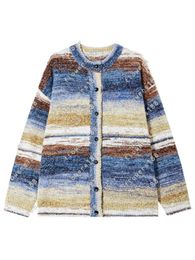 Chandails pour femmes Mi24 Pull cardigan tricoté d'automne pour femmes 2023 Nouveau manteau Lazy Slack Top Pulls de créateurs pour hommes Pulls pour femmes