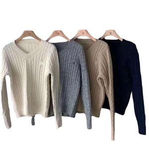 Sweaters de mujeres Ralphe Horse Designer Fashion Calidad original Nuevo Feel Feel Slim Style Soft Soft Ceroso Freed Dough Gwists