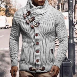 Damestruien Stijlvolle herentrui met lange mouwen, streetwear, superzacht gebreid vest met hoge kraag 230728