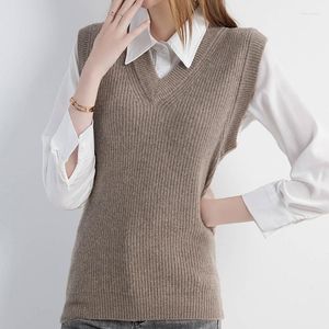 Pulls pour femmes pull gilet tricots pulls laine printemps Vintage tricot vêtements hauts mode coréenne Y2k Streetwear