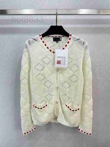 Dames truien Top vrouwelijke designer trui hooggroot de beste kwaliteit damesjas in de herfst en winterwol Cardigan A9AZ