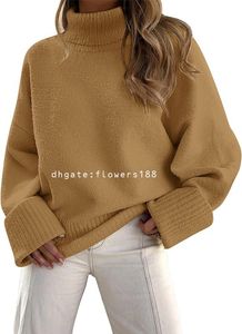 Sweaters de mujeres Tortillero para mujeres Manija larga de gran tamaño 2023 Fall Fuzzy Knit Chunky Cálido de suéter de jarra