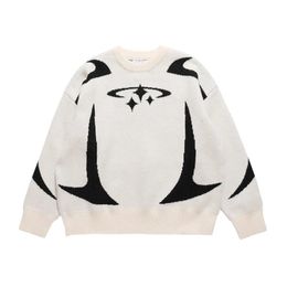 Damestruien Y2K Ster Grafisch Esthetische Truien Winter Vintage Harajuku Oversized Pullover Knitwear Heren Dames O-hals All-match Gothic tops 231108