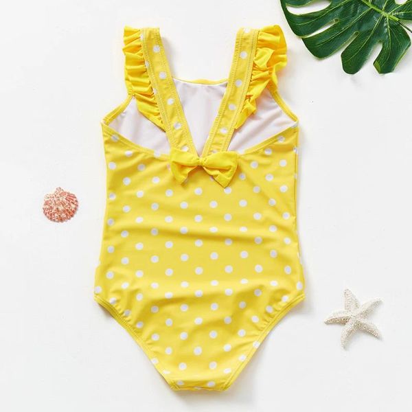 Maillots de bain pour femmes 1-9 ans enfant en bas âge bébé filles maillot de bain imprimé une pièce enfant tenue de natation maillots de bain-ST297