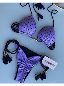 Damenbadebekleidung 2022 Sommer Sexy Micro Bikini Set Push Up Bademode Frauen Brasilianischer Bikini Badeanzug Halter Biquini Urlaub Strand Badeanzug J230506