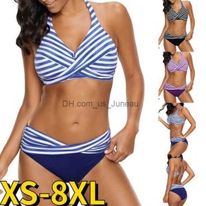 Maillots de bain pour femmes 2022 Été Femmes Impression abstraite Maillot de bain Mode Sexy Bikini Ensemble Deux pièces Ensemble Maillot de bain Serré Slim Bikini Dames Beachwear T240328