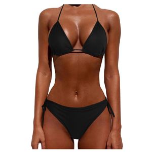 Maillots de bain pour femmes 2023 Bikinis Set Maillot de bain ajusté Maillots de bain Sexy Push Up Pas de support en acier Coussin de poitrine Pureté Lait déchiqueté 230325