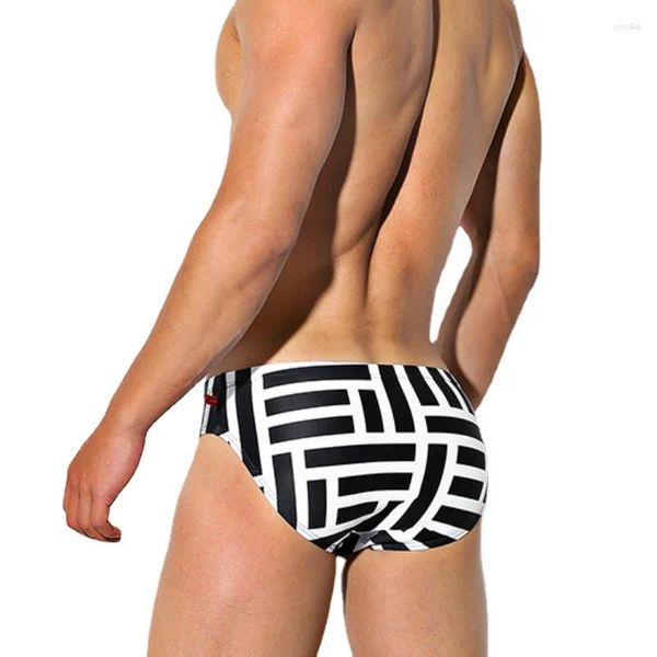 Traje de baño para mujer 2024 Moda Hombres Swim Briefs Bikini Traje de baño Hombre Natación Troncos Sexy Ropa de playa Traje de baño para hombres Surf Sport Wear Slip