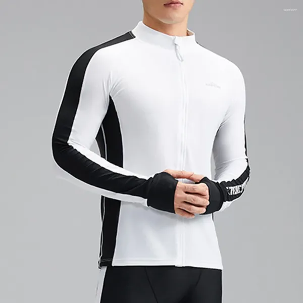 Traje de baño para mujeres 2024 Hombres Protector solar Traje de baño Split Manga larga Buceo Surfing Secado rápido Top Playa Deportes acuáticos Cremallera frontal