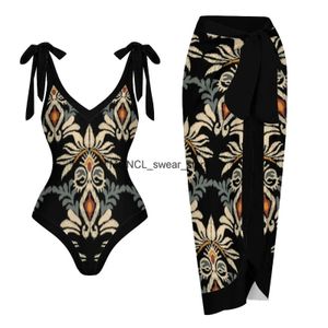 Dames Badmode 2024 Nieuwe Collectie Push Up Vrouwen Bikini Set Bloemen Gedrukt Ruche Bikini Strappy Bandage Braziliaanse Biquini BadpakH24220