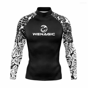 Swimwear de mujer 2024 Surf Wear Camiseta Camiseta de gimnasia Camina de gimnasia Topa de natación de carpolla