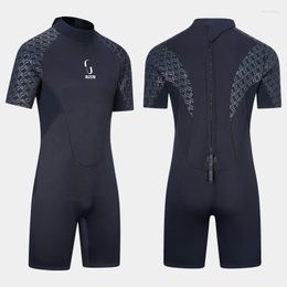 Traje de baño de mujer Traje de surf de buceo de 3 mm Pantalones cortos de neopreno para hombres y mujeres Snorkel en agua fría