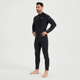 Maillots de bain pour femmes 5mm néoprène combinaisons hommes et une pièce à manches longues maillots de bain d'hiver épaissi résistant à l'usure combinaison de surf de plongée chaude