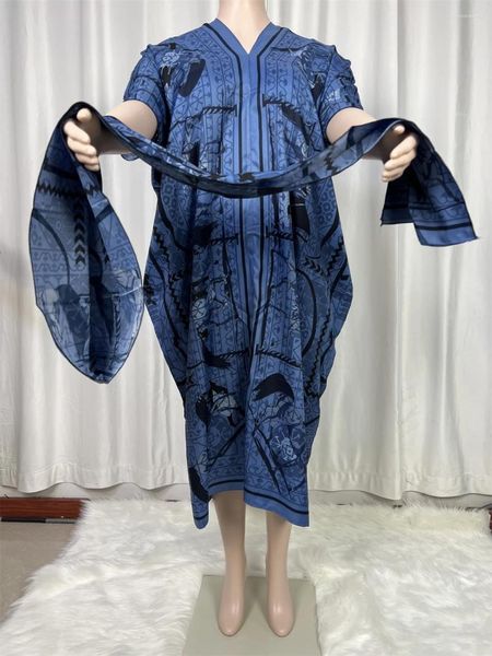Swimwear féminin Africain 2024 Écharpe saoudienne en ligne lâche Silk Maxi Robe Summer Beach Bohemian Robe Sleeve Kaftan Kimono B14