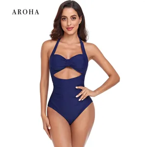 Swimwear féminin Aroha 2024 Sexe SEXE SOINS SUIBITS COUPE COUPE HEUILLE VISE BAILLE À TAIS