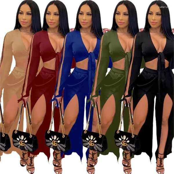 Traje de baño para mujer Bikini Cover Up Mujeres Robe Beach Wear Salidas de baño 2023 Ropa Sexy Sólido Dos piezas Tienda Traje de baño de algodón Vestido de baño