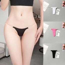 Dames zwemkleding bikini sexy vrouwen teenslippers transparante zijopbrengsten t-back lage taille ondergoed Hight Cut Mini G-string Glanzende verleiding