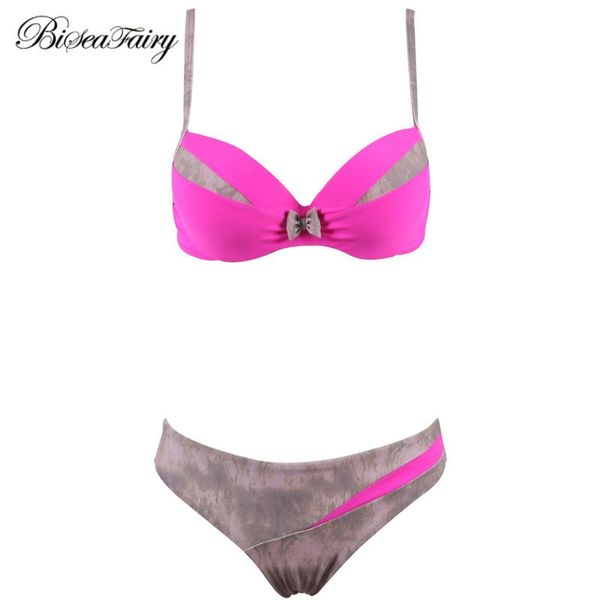 Traje de baño de mujer BISEAFAIRY 2023 Est Sexy Bikini Set hecho a mano de ganchillo traje de baño de verano ropa de playa brasileña mujeres traje de baño Retro