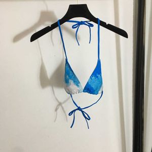 Damesbadmode merk dames badmode designer badpak mode sexy oceaanprint sling bikinibroekje dameskleding december
