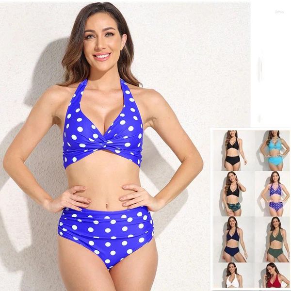 Bikini brésilien de maillots de bain pour femmes pour les femmes de maillot de bain en deux parties Push up Style Beach Clothing