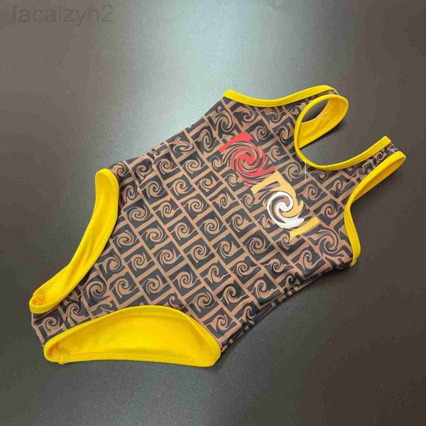 Designer de maillots de bain pour femmes 2022 mode maillot de bain femmes imprimé parent-enfant série une pièce FF lettre sexy vacances E6T0