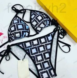 Dames Swimwear Designer 2023 Summer Beach Dameszwempak High-end Luxury FF Letter Design Sexy uit één stuk aparte bikini Water kleding Meerdere kleuren Oxxy