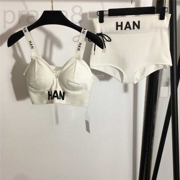 Traje de baño para mujer Diseñador 23ss Sexy Vintage Mujeres Traje de baño con patrón de letras Chicas Lady Fashion Milan Runway Marca de lana Verano Dos piezas Bikini Beach Swim 32HH