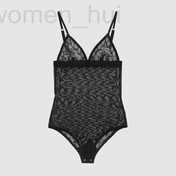 Maillots de bain pour femmes Designer G Family Bikini Sous-vêtements Mesh Lettre Broderie Perspective Dentelle Sexy Maillot de bain Femme CR7J