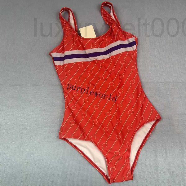 Maillots de bain pour femmes Designer Red Letters Body pour femmes Été Respirant Bikini Beach Style Sexy Rembourré Maillots De Bain Maillot De Bain 70EM