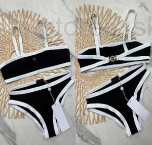 Dames badmode Ontwerper Summer Beach Sunshine badpak designer high-end luxe Bikini C letter Diamond Stitching sexy eendelige tweedelige bikini's G9FV