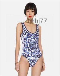 Mulheres Swimwear Do Marca 2023 Verão Senhoras Férias Sexy Swimsuit Bikini Beach Designer Moda Imprimir Lace-up DesignJXDCJXDC