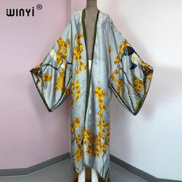 Maillots de bain pour femmes Europe Winyi Tunique Bikini Sweet Lady Rose Boho Cardigan Stitch Cocktail Sexcy Boho Maxi Holiday Batwing Sleeve KIMONO Mujer 220325