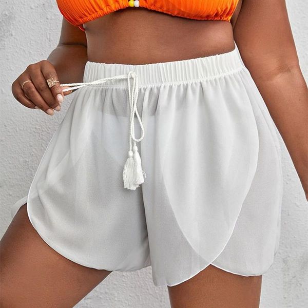 Traje de baño de mujer Moda Deportes Viento Playa Bañadores de natación Cintura alta Ángulo plano Spandex Pantalones cortos de baño para mujeres Niños cortos