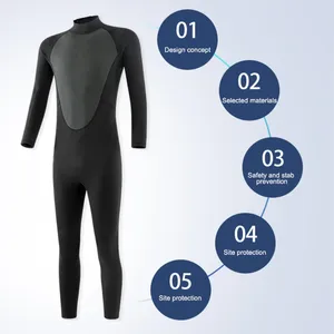 Dames badmode vol bodysuit een stuk wetsuit duiken duiken koud proof snorkelen surfen nat pak