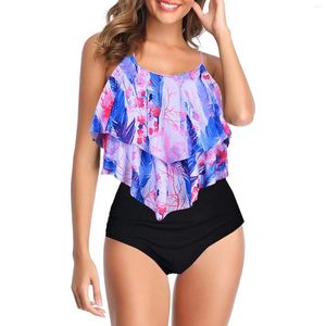 Swimwear Women's High Taimy Control Tankini Set Shorts Tops Swimsuit Femmes Push Up Y2K Set Beach Mujer Biquini Bikini Suit