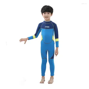 Dames Zwemkleding Hisea Kinderwetsuits 2,5 mm Neopreen Elastisch Zwemmen Surfen Onderwatervisserspak Wetsuit Jongenszwempak Uitrusting Duiken