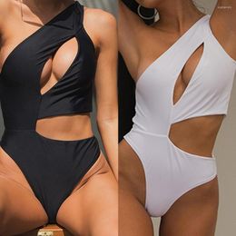 Dames badmode HomeNest Dames Solid Sexy Block Backless Hollow Out Bikini Set Push Up Badpak Beachwear Bathing Beach Swimming Suit