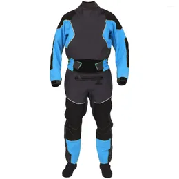 Kayak de maillots de bain féminin Drysuit pour hommes du latex à latelle et collier cols océan rivière pagayage kayak de surf de surf MD36