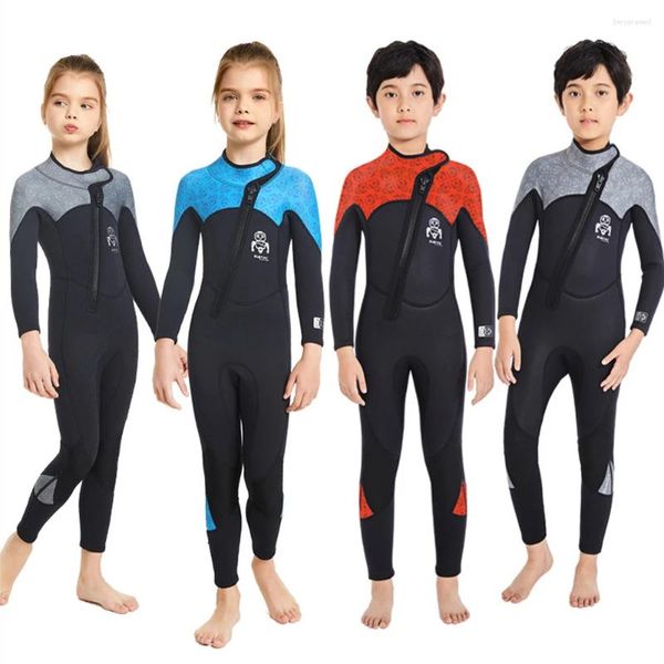 Ropa de baño para mujeres niños surf de neopreno