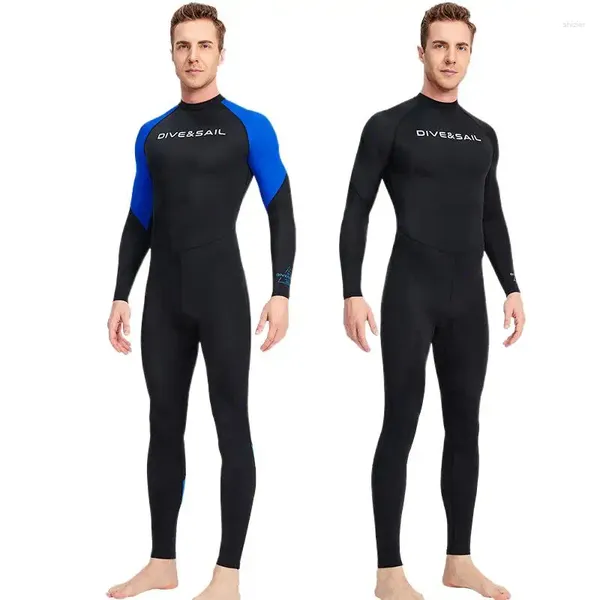 Suite de maillots de bain pour femmes Lycra Plongée Suit mince hommes et femmes à séchage rapide à séchage rapide en plongée en plongée en apnée.