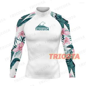 Swimwear para mujeres Camisa de surf anti-UV para hombres Manga larga transpirable Camiseta de natación de secado rápido Guardia de calzado de verano Surf