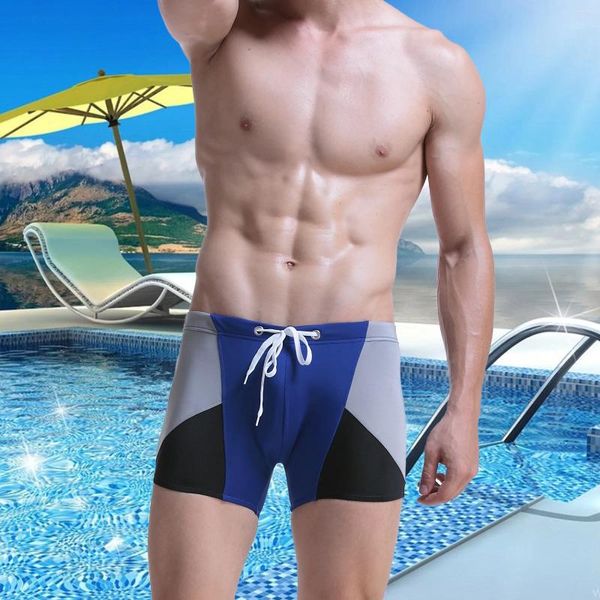 Traje de baño para mujer para hombre sexy encaje hasta colores surtidos vergonzoso natación primavera playa calzoncillos boxer troncos