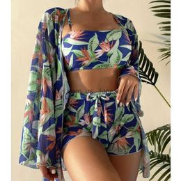 Traje de baño para mujer Nuevos trajes de baño separados Tankini Set Traje de baño femenino 2024 Deportes Ropa de playa Traje de baño de dos piezas Piscina para niñas Traje de baño para mujer T240328