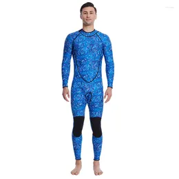 Maillots de bain pour femmes One-Pièces-Costume Hommes Surf Méduse Natation Ensembles Plongée Vêtements Épaississants Pour Néoprène Combinaison À Manches Longues Ensemble Complet Du Corps