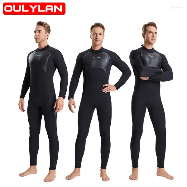 Traje de baño de mujer ouylan de 3 mm